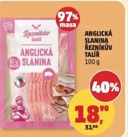 Penny Market Anglická slanina řezníkův talíř nabídka