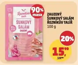 Penny Market Zauzený šunkový salám řezníkův talíř nabídka