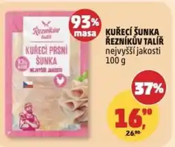 Penny Market Kuřecí šunka řezníkův talíř nabídka