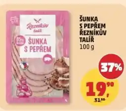 Penny Market Šunka s pepřem řezníkův talíř nabídka