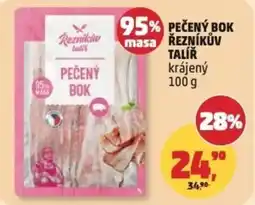Penny Market Pečený bok řezníkův talíř krájený nabídka