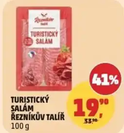 Penny Market Turistický salám řezníkův talíř nabídka