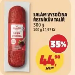 Penny Market Salám vysočina řezníkův talíř nabídka