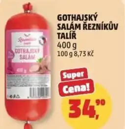 Penny Market Gothajský salám řezníkův talíř nabídka