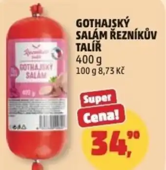 Penny Market Gothajský salám řezníkův talíř nabídka