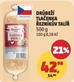 Penny Market Drůbeží tlačenka řezníkův talíř nabídka