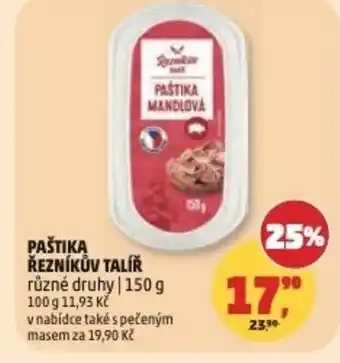 Penny Market Paštika řezníkův talíř nabídka