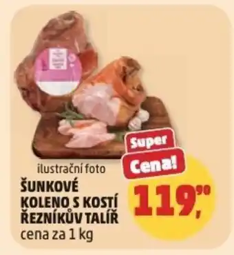 Penny Market Šunkové koleno s kostí řezníkův talíř nabídka