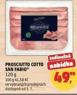 Penny Market Prosciutto cotto san fabio nabídka