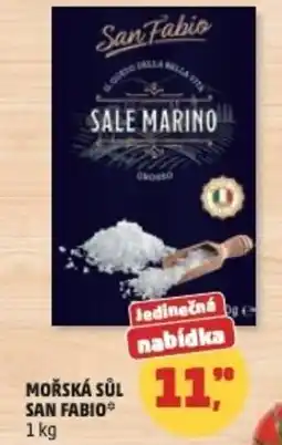 Penny Market Mořská sůl San Fabio nabídka