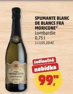 Penny Market Spumante blanc de blancs fra moricone Lombardie nabídka