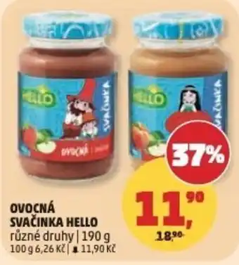 Penny Market Ovocná svačinka Hello nabídka