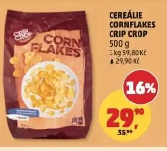 Penny Market Cereálie cornflakes crip crop nabídka