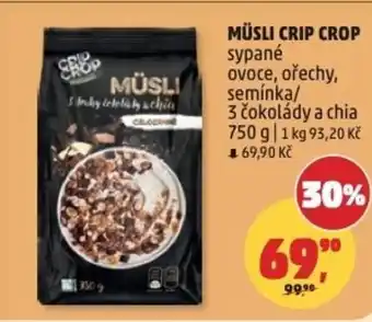 Penny Market Müsli crip crop nabídka