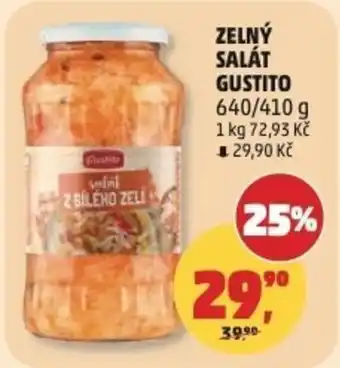 Penny Market Zelný salát gustito nabídka