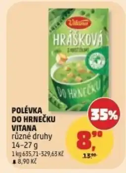 Penny Market Polévka do hrnečku vitana nabídka