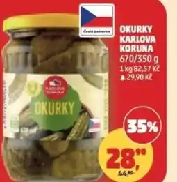 Penny Market Okurky karlova koruna nabídka