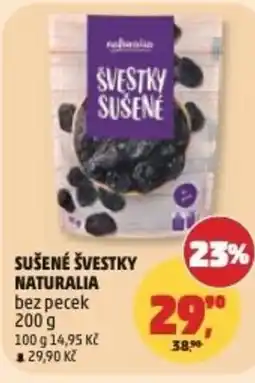 Penny Market Sušené švestky naturalia bez pecek nabídka