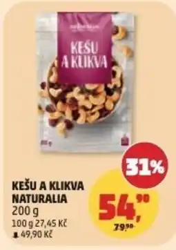 Penny Market Kešu a klikva naturalia nabídka
