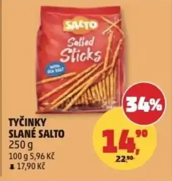 Penny Market Tyčinky slané salto nabídka