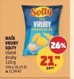 Penny Market Naše vruby solty nabídka