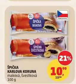 Penny Market ŠPIČKA ŠVESTKOVA KARLOVA KORUNA nabídka