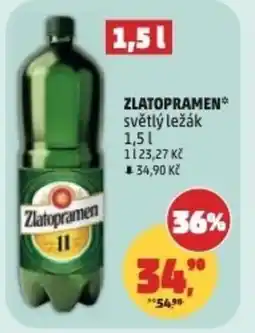 Penny Market Zlatopramen světlý ležák nabídka