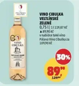 Penny Market Vino cibulka veltlínské zelené nabídka