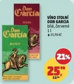 Penny Market Víno stolní don garcia bílé, červené nabídka