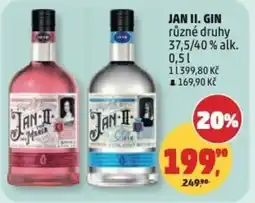 Penny Market JAN II. Gin nabídka