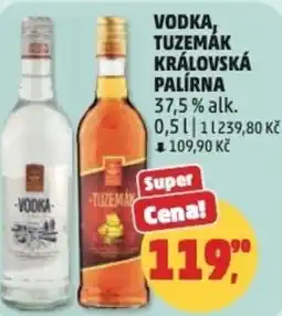 Penny Market Vodka, tuzemák královská palírna nabídka