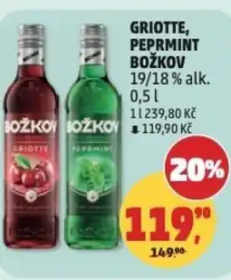 Penny Market Griotte, peprmint božkov nabídka