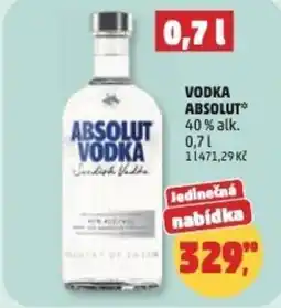 Penny Market Vodka absolut nabídka