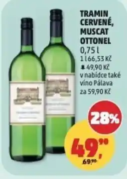 Penny Market Tramin cervené, muscat ottonel nabídka