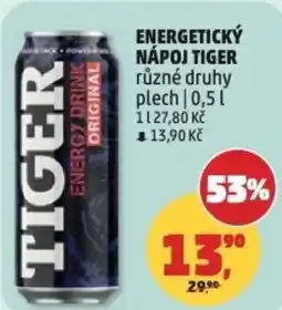 Penny Market Energetický nápoj tiger nabídka