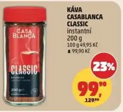 Penny Market Káva casablanca classic instantní nabídka