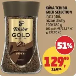 Penny Market Káva tchibo gold selection instantni nabídka