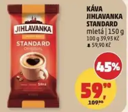 Penny Market Káva jihlavanka standard mletá nabídka