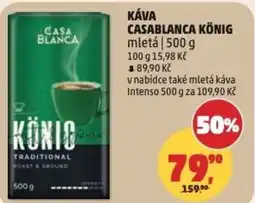 Penny Market Káva casablanca könig mletá nabídka