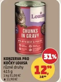 Penny Market Konzerva pro kočky louisa nabídka