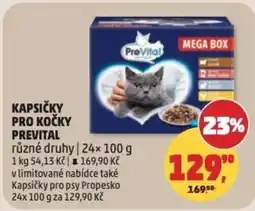 Penny Market Kapsičky pro kočky prevital nabídka