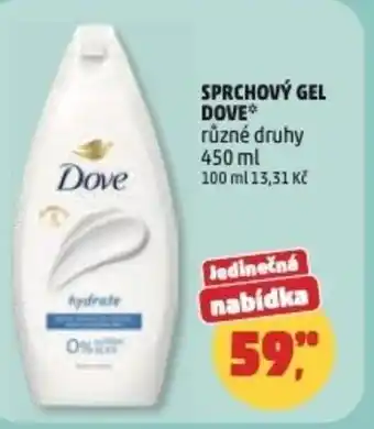 Penny Market Sprchový gel Dove nabídka