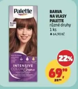 Penny Market Barva na vlasy palette nabídka