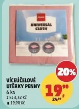 Penny Market Víceúčelové utěrky penny nabídka