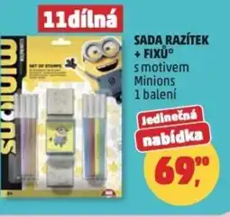 Penny Market Sada razítek + fixů s motivem Minions nabídka