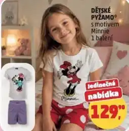 Penny Market Dětské pyžamo nabídka