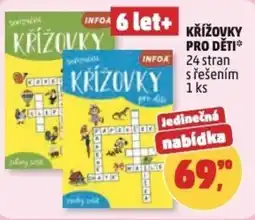 Penny Market Křížovky pro děti nabídka
