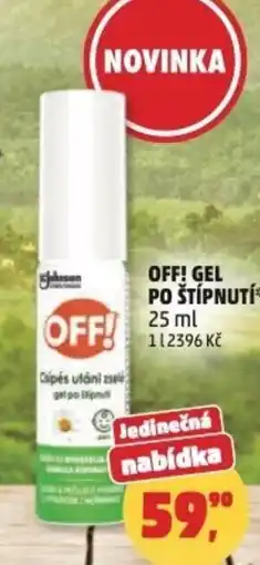 Penny Market Off! Gel po štípnutí nabídka