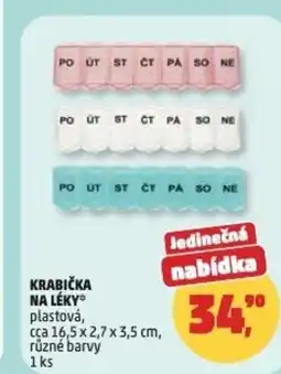 Penny Market Krabička na léky nabídka