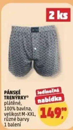 Penny Market Pánské trenýrky nabídka